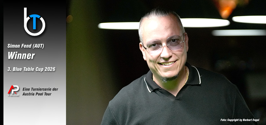 3. Blue Table Cup – Rohner zerlegt das Feld